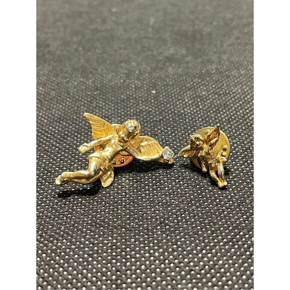 Two cherub pins￼ - Picture 1 of 5